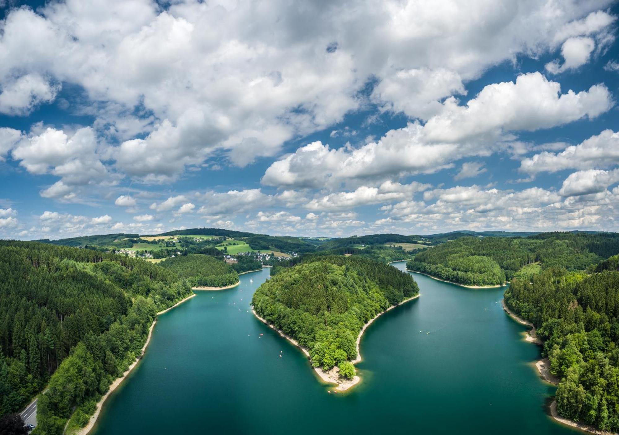 Schoenes Appartement Mit Seeblick Gummersbach Dış mekan fotoğraf